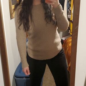 Oatmeal colored sweater